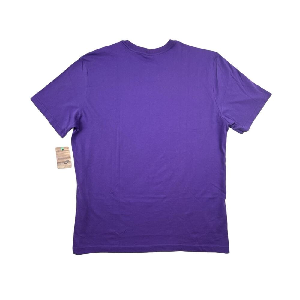 Nike Air Swoosh T-Shirt Pixel Purple Standard Fit Short Sleeve Crewneck Men’s XL - Picture 3 of 8